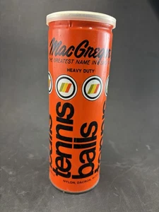 Vintage MacGregor Tennisbälle MADE IN USA unbenutzt versiegelte Dose - Bild 1 von 12