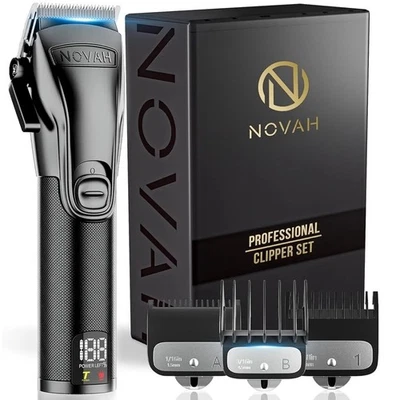 Novah Professional Hair Clippers for Men, Professional Barber Clippers - Image 1 of 4