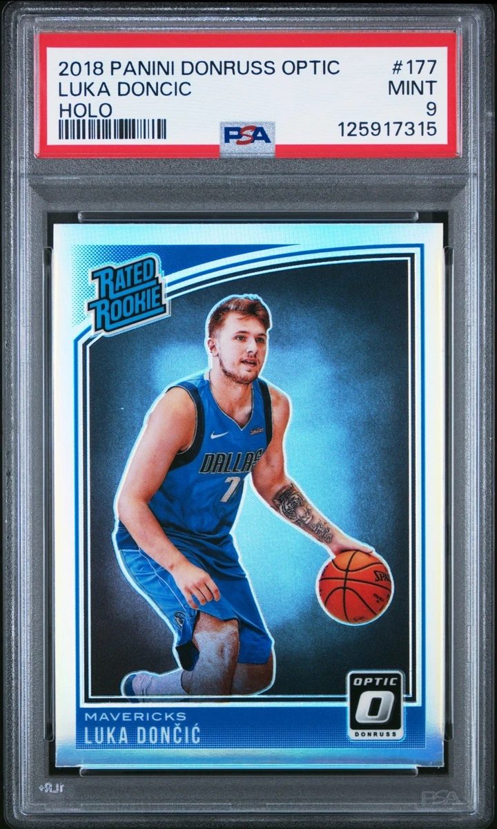 Luka Dončić 9 Graded Basketball Sports Trading Cards & Accessories