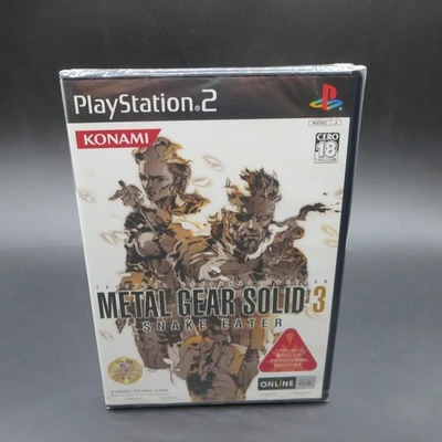 Metal Gear Solid 3 Snake Eater PS2 SEALED NEW PlayStation 2 Japanese Version - Image 1 of 4