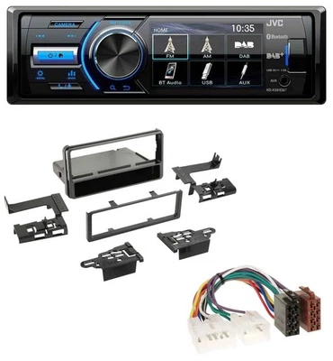 JVC Bluetooth MP3 USB DAB Autoradio für Toyota Hilux 2005-2011 schwarz - Bild 1 von 4