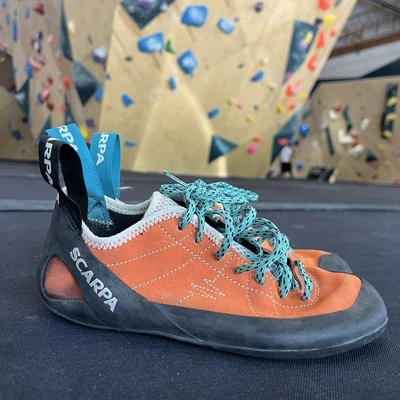 Zapatos de escalada en roca Scarpa Helix para mujer talla 6,5 (EU 37,5) naranja Foto 1 de 4