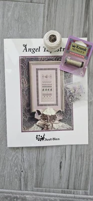 Just NAN ANGEL TAPESTRY with Embelishment Chart & Embellishments - Image 1 of 4