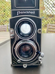 MEOPTA FLEXARET S Standard 6x6 TLR schwarz Belar 3,5/80 inkl. Ledertasche - Bild 1 von 5