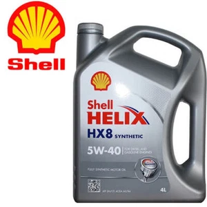 Kit cambio olio 4 litri Shell Helix HX8 5w40 barattolo 4 L LITRI -OFFERTA - Foto 1 di 1