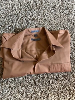 Men's Button Dress Shirt Long Sleeve Solid Wrinkle Free No Iron Regular Fit - Image 1 of 4