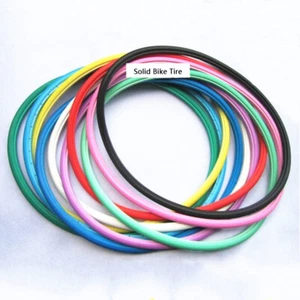 1 X Solid Bike Tire Fixed Gear Cover Colorful Cycling Bicycle Tyres 700*23C Tool