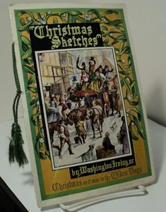 Christmas Sketches by Washington Irving - Christmas card / booklet - Picture 1 of 3