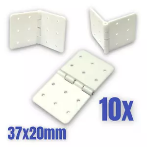 ✅ 10 Stück Nylon Scharnier 36x20mm RC Flugzeug Airplane Aileron Querruder Ruder - Bild 1 von 13