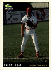 1991 Johnson City Cardinals Classic/Best #6 Darrel Deak