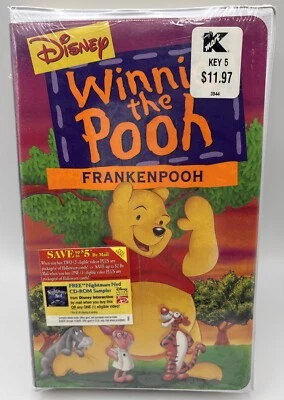 Winnie the Pooh - Boo to You Too Disney  (VHS, 1997) Sealed KMart - Image 1 of 4