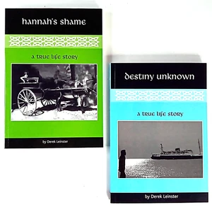 Derek Leinster - Hannahs Schande + Schicksal unbekannt (2 x Taschenbücher) Neu - Bild 1 von 4