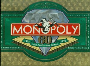 1995 Monopoly 60th Anniversary Edition Replacement Game Pieces - You Pick
