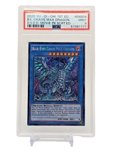 Yugioh - Blue Eyes Chaos MAX Dragon MVP1-ENS04 1. Auflage Secret selten PSA 9 - Bild 1 von 2