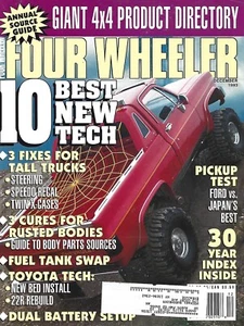 DECEMBER 1993 FOUR WHEELER MAGAZINE TOYOTA TECH TRUCKS PICKUP TEST PRODUCTS 4X4 - Picture 1 of 1