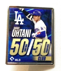 Shohei Ohtani 50/50 Club Collector Pin MLB Los Angeles Dodgers - Picture 1 of 4