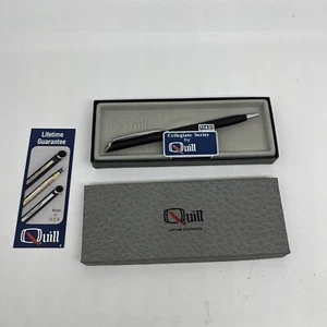 Vintage Quill Collegiate Series Black Pen Georgia Tech Yellow Jackets Logo - Picture 1 of 5
