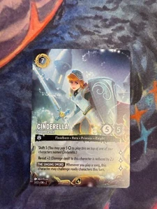 LORCANA - CINDERELLA STOUTHEARTED- 3/C1 DLC PROMO NEAR MINT NON-FOIL - Picture 1 of 2