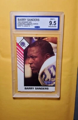 Graded 9.5 Starting Lineup 1993 BARRY SANDERS - Image 1 of 2
