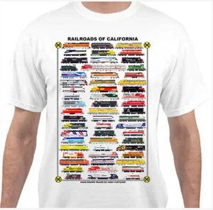 Camiseta Railroads of California Railroad de Andy Fletcher - Imagen 1 de 1