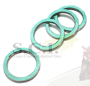 YAMAHA XS1 XS2 XR500 XS650 TX650 XVZ13 VENTURE V-MAX XS650 EXHAUST PIPE GASKETS - Picture 1 of 3