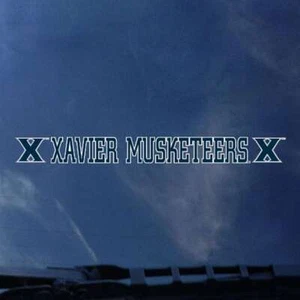 Xavier Musketeers Automotive Transfer Decal Strip - Picture 1 of 1