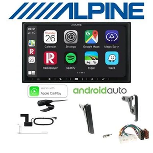 Alpine Autoradio DAB Android Apple CarPlay für Toyota FJ Cruiser ab 2006 schwarz - Bild 1 von 6