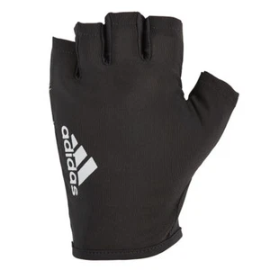Adidas Half Finger Essential Gewichtheben Handschuhe Training Fitnessstudio Übung Fitness - Bild 1 von 12
