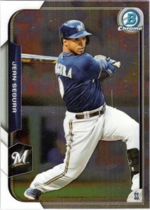 2015 Bowman Chrome #83 Jean Segura Milwaukee Brewers - Picture 1 of 2