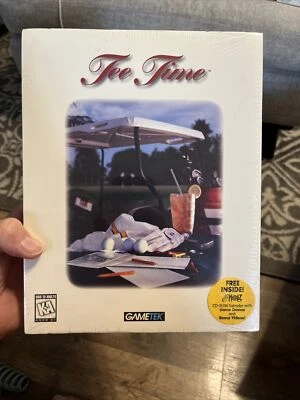 New & Sealed! Tee Time. Gametech.  Computer Game. CD-ROM - Image 1 of 4