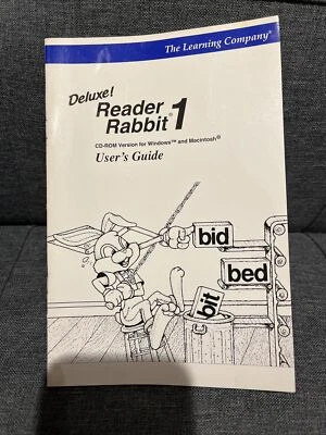 Reader Rabbit 1 (The Learning Company) *User Guide Only* - Image 1 of 2