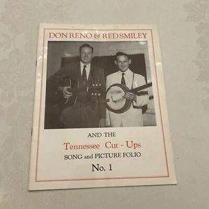 Red Smiley & Don Reno Tennessee Cut Ups Song And Picture Folio #1 Very HTF - Picture 1 of 5