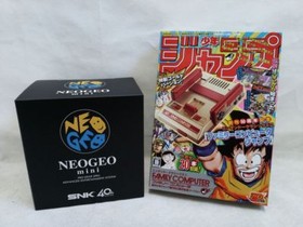Nintendo Classic Mini Family Computer Shonen Jump 50th Anniv Ver & NEOGEO mini 