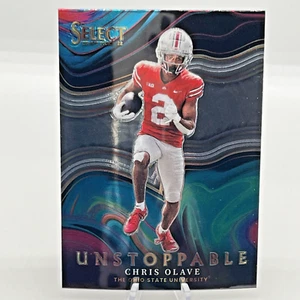 Chris Olave 2022 Panini Select Draft Picks UNSTOPPABLE Insert #US-CO Ohio State - Picture 1 of 2