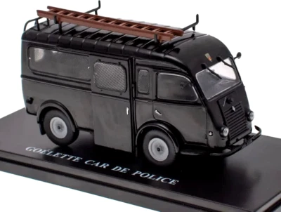 1/43 RENAULT GOELETTE 1400KG VAN/MINIBUS FRENCH POLICE IN BLACK FRANCE 1962 - Image 1 of 3