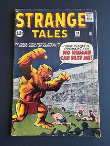 Strange Tales #98- Cover pencils by Jack Kirby (Marvel, 1962) VG/F - Picture 1 of 3