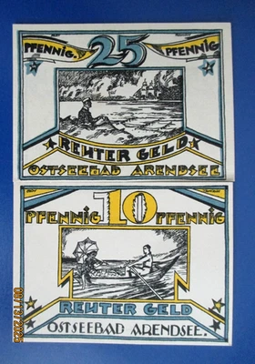 Germany 10,25 Pfennig Notgeld, banknotes, 1922, #9 - Image 1 of 2