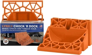 00030 Chock 'R Dock Wheel Chock Orange Heavy Duty - Picture 1 of 5