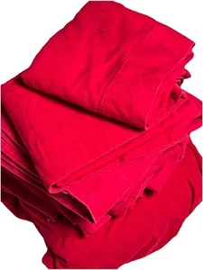 Lands' End Portugal cotone flanella queen size, lenzuola piatte, 2 cuscini standard - Foto 1 di 5