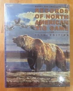 NEW! Records of North American big Game 11th Ed 1999-Boone & Crockett Club HDCR - Picture 1 of 3