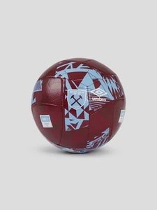 West Ham United Neo Swerve Mini Size 1 Ball - New Claret - Picture 1 of 2