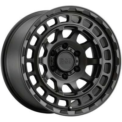 Black Rhino Chamber 17x8.5 6x5.5" -18mm Matte Black Wheel Rim 17" Inch Foto 1 de 4