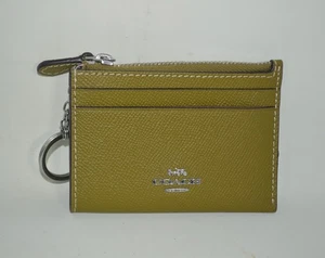 Coach Geldbörse Schlüsselanhänger olivgrün - Bild 1 von 5