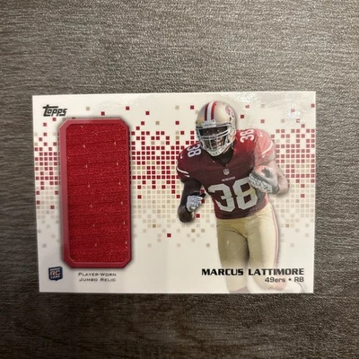 MARCUS LATTIMORE 2013 TOPPS JERSEY ROOKIE RELIC CARD #RJR-ML - Image 1 of 2