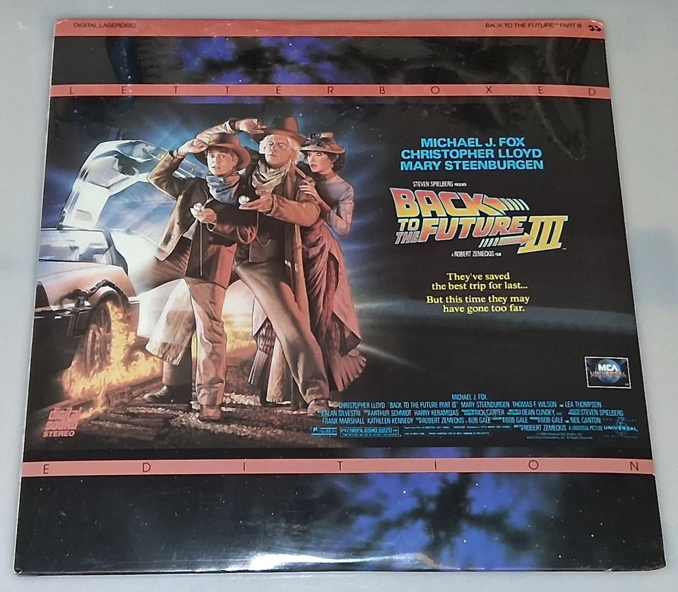 Back to The Future III 2ld Letterbox Edition Fox Lloyd Steenburgen Thompson
