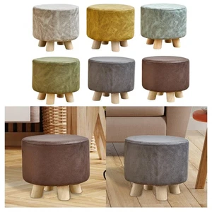 Small Foot Stool Ottoman Creative Footstool for Nursery Entryway Playroom - Picture 1 of 34