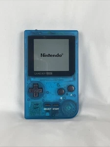 Nintendo GBP Game Boy Pocket IPS Mod di Funnyplaying & Berry guscio blu - Foto 1 di 10