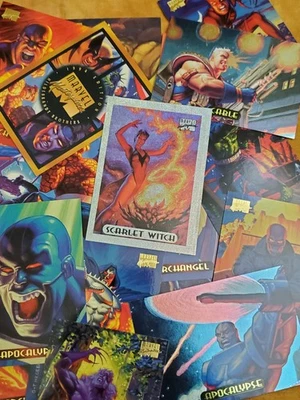 1994 Marvel Masterpieces - 20 Card Lot - Holofoil , PowerBlast , and Base - Image 1 of 4