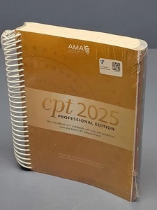 CPT Professional 2025 by American Medical Association Paperback Book - NEW - Picture 1 of 11