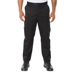 Pantalones cargo uniforme Rothco Deluxe EMT EMS BDU negros, azul marino 3823  - Imagen 1 de 14